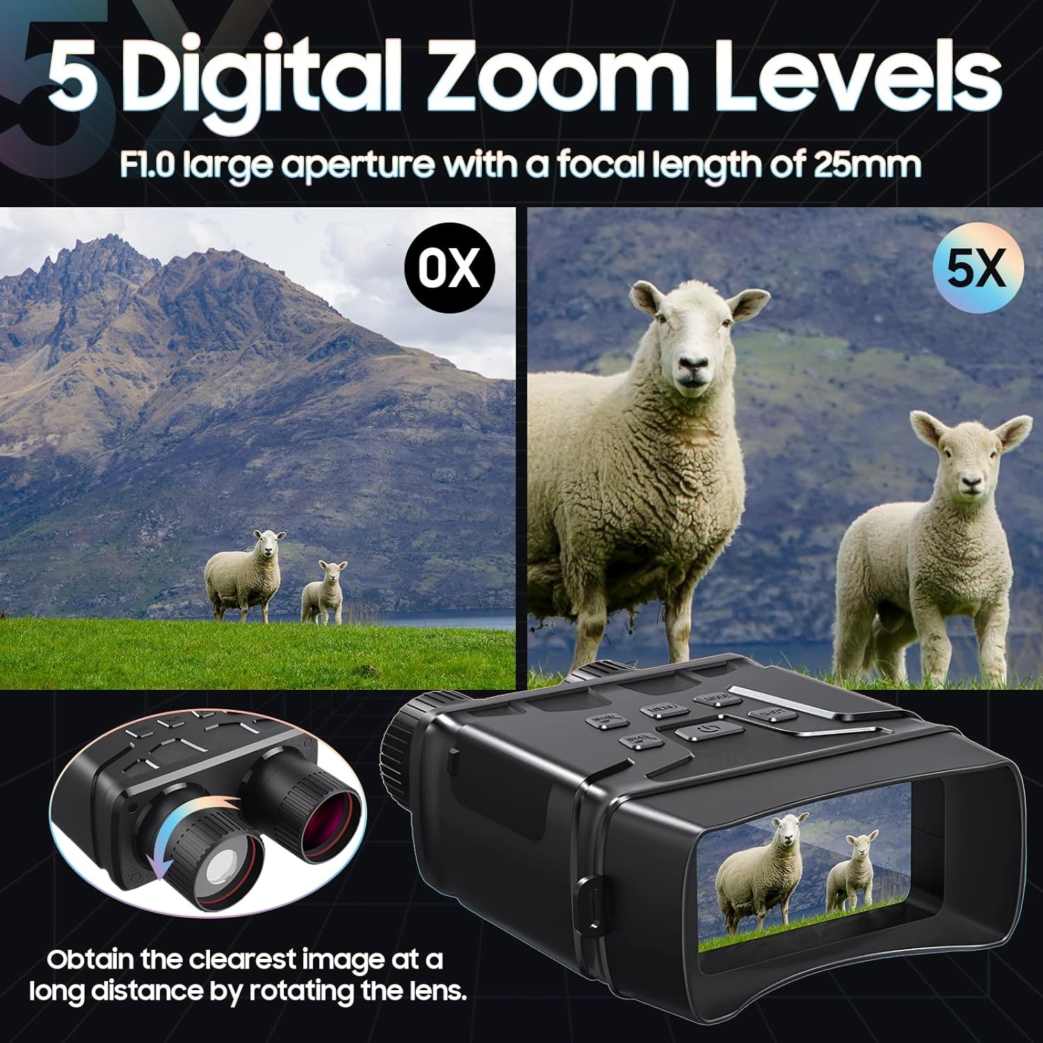 🌙📷 4K Night Vision Goggles for Adults | 4'' HD Screen + Digital Infrared Vision | Record HD Photos & Video, Rechargeable for Hunting & Security 🔋 #NightVisionTech #OutdoorGear 🌙📷 4K Night Vision Goggles for Adults | 4'' HD Screen + Digital Infrared Vision | Record HD Photos & Video, Rechargeable for Hunting & Security 🔋 #NightVisionTech #OutdoorGear